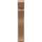 Ekena Millwork 7 1/2-in W x 40-in D x 40-in H Funston Slat Rough Cedar Woodgrain TimberThane Outlooker, Primed Tan OUTUR075X40X40FST24RCPR - alternate 5